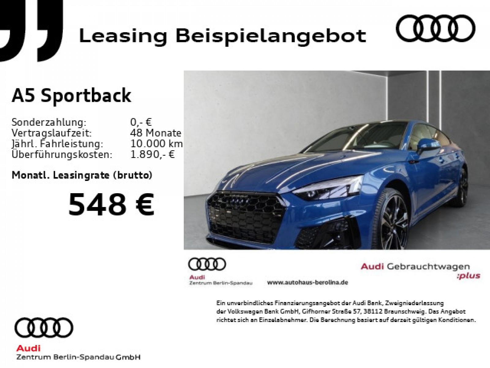 A5 Sportback 40 TFSI qu. S line S tr. *PANO*B&O*