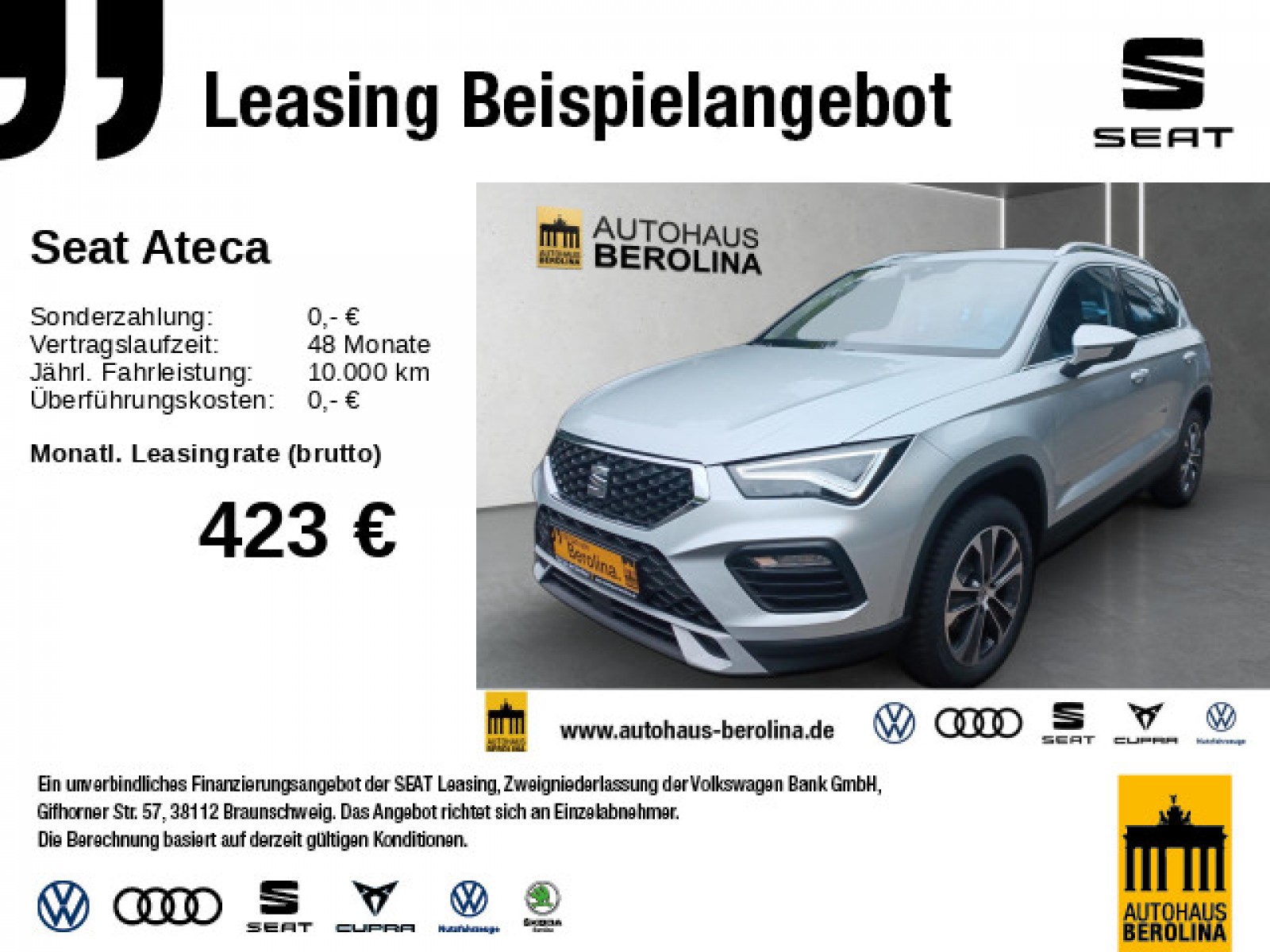 Ateca 1.5 TSI Style Edition DSG *NAV*BEATS*GRA*