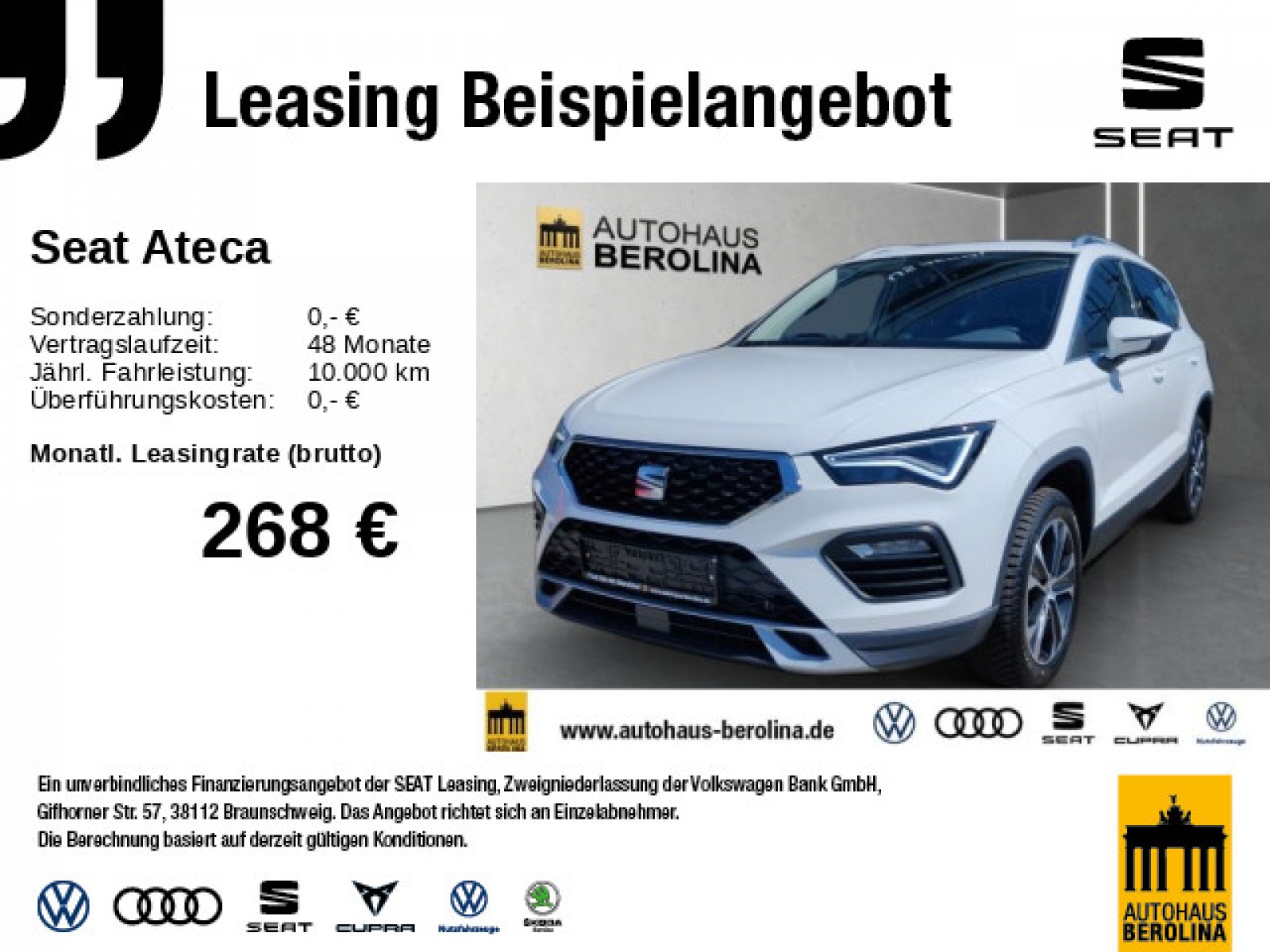 Ateca 1.5 TSI Style Edition DSG *NAV*R-CAM*SHZ*