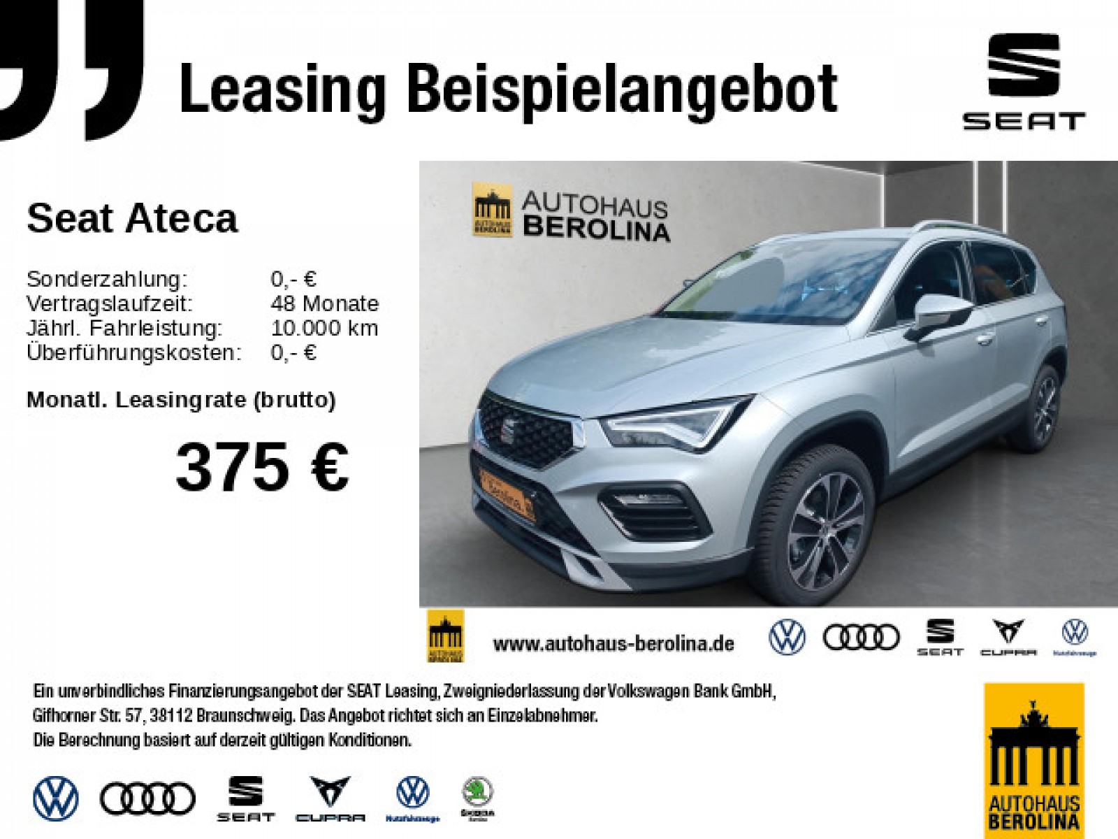 Ateca 1.5 TSI Style DSG *NAV*GRA*BEATS*R-CAM*