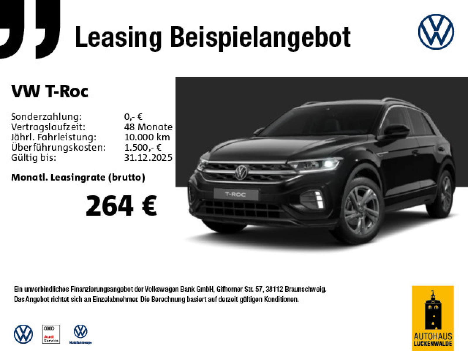 T-Roc 1.5 TSI R-Line DSG *LED+*Digi.C-Pro*R-CAM*