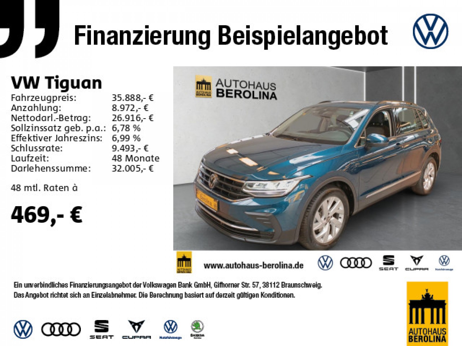 Tiguan 1.5 TSI Life DSG *StdHz*NAV*ACC*LED*SHZ