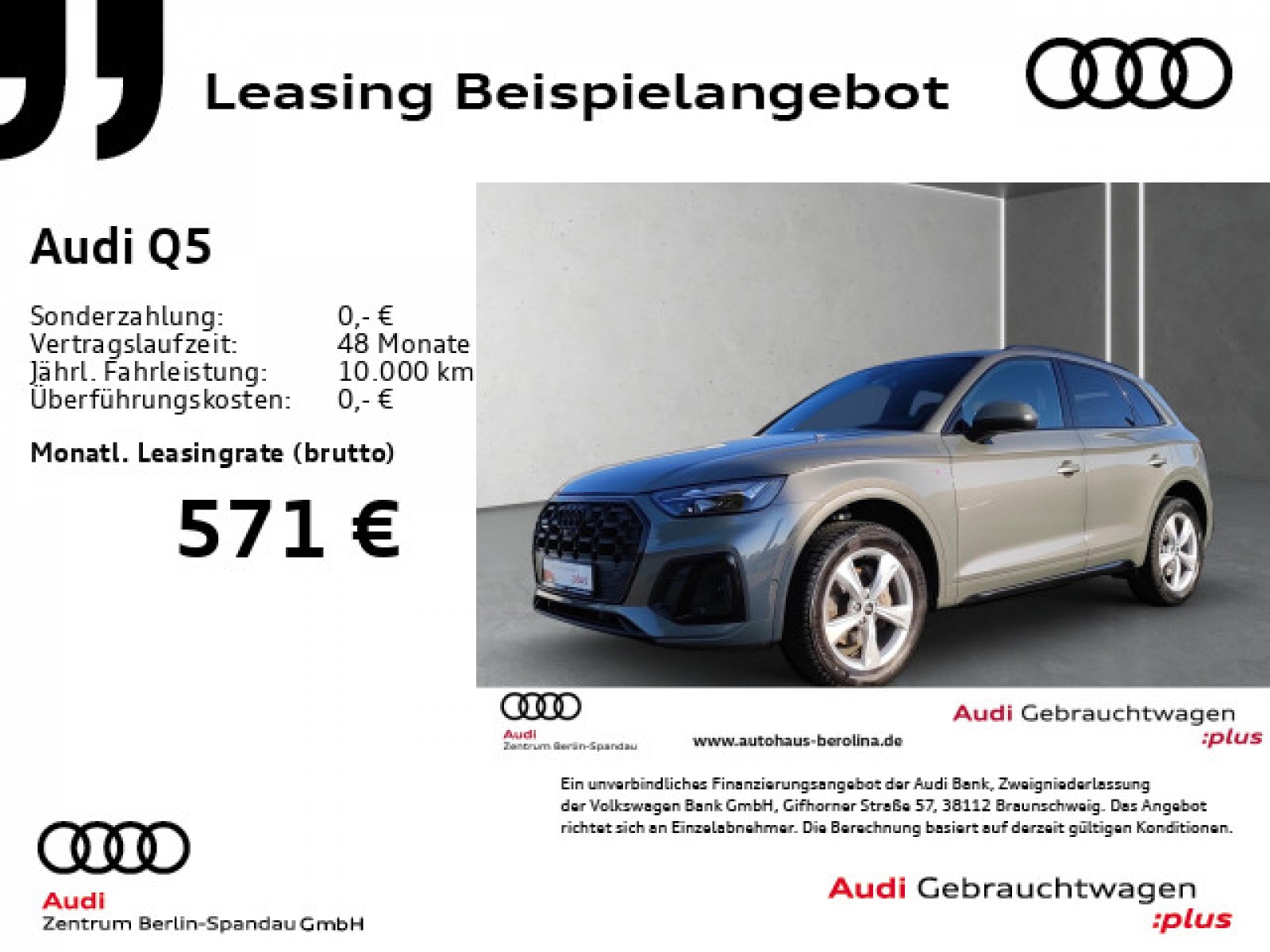 Q5 45 TFSI qu. S line S tronic *PANO*360°*NAV+*