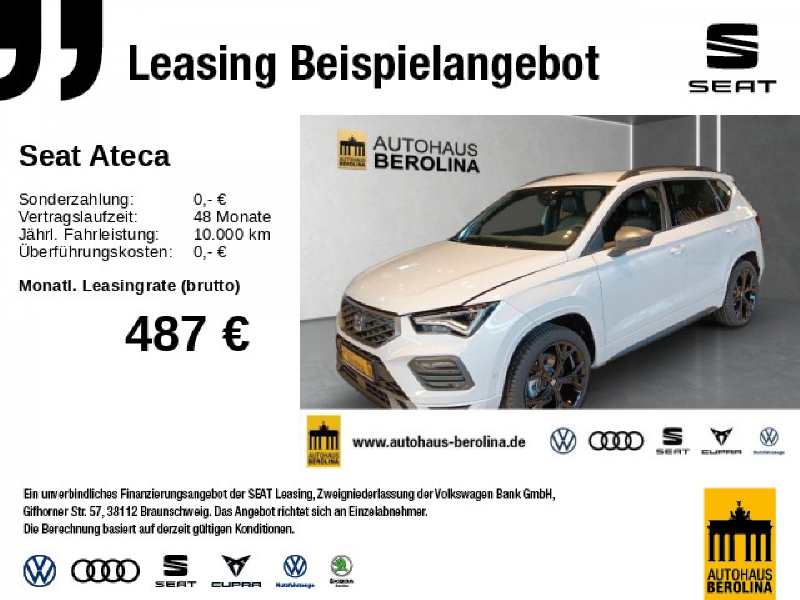 Ateca FR 2.0 TDI DSG *AHK*ACC*LED*